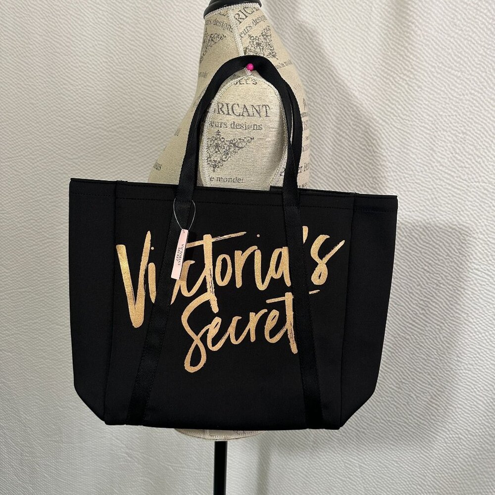 Captivating Victoria's Secret Insulated Beach Beverage Cooler Tote Bag NWT